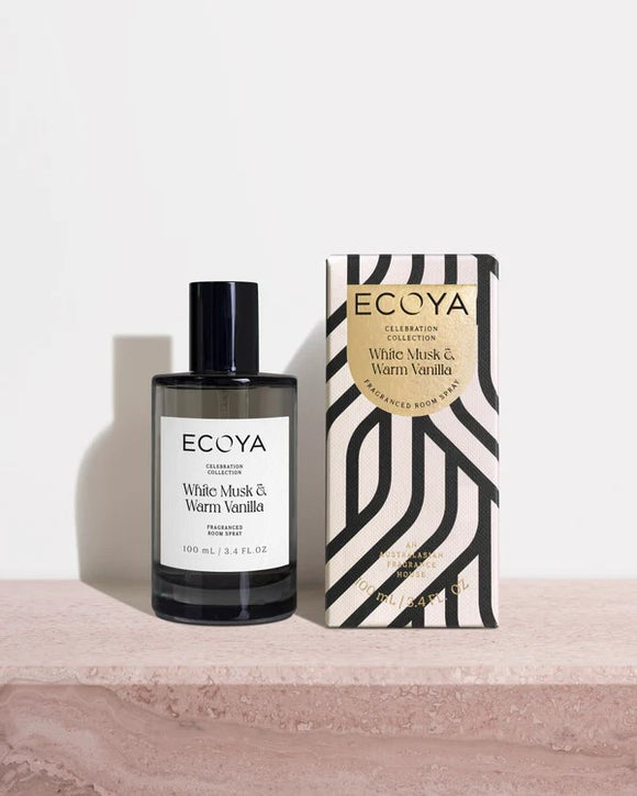 Ecoya Celebration Room Spray - White Musk & Warm Vanilla