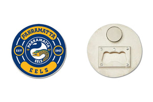 NRL Bottle Opener Magnet - Eels