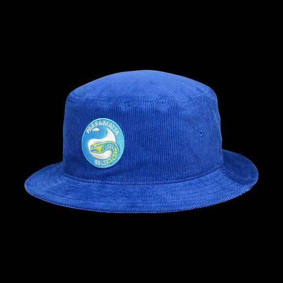 NRL Retro Corduroy Bucket Hat - Eels