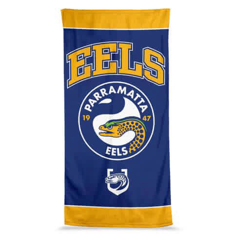 NRL Jumbo Beach Towel - Eels