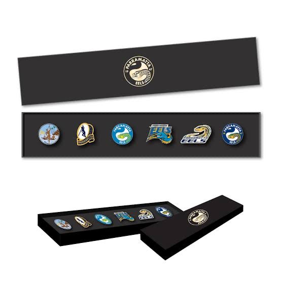 NRL Pin Set - Parramatta Eels