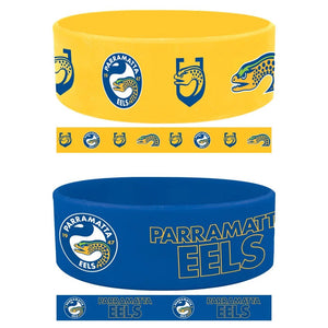 NRL Wrist Bands Set - Eels