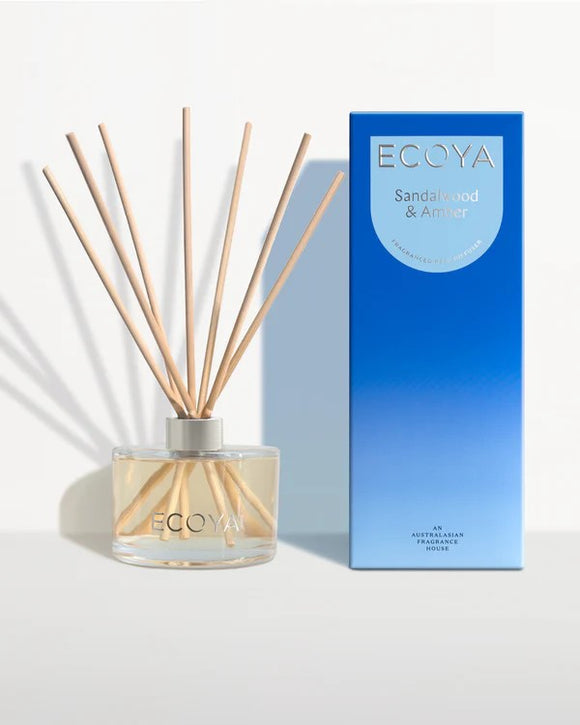 Ecoya Reed Dffuser - Sandlewood & Amber