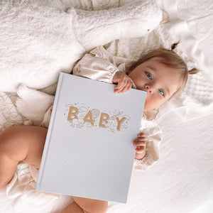 FOX & FALLOW BABY BOOK- POWDER BLUE