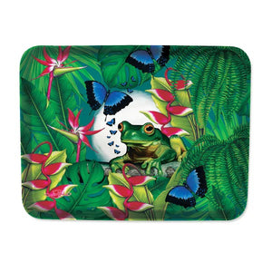 Melamine Green Frog Snack Tray - Lisa Pollock