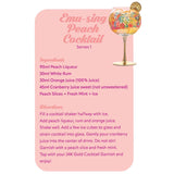 Golden Glamour Cocktail Glass - Emu-Sing
