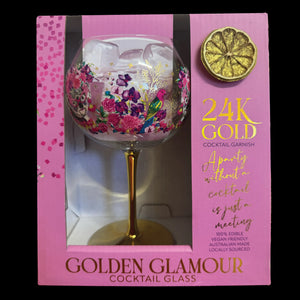 Golden Glamour Cocktail Glass - Koala