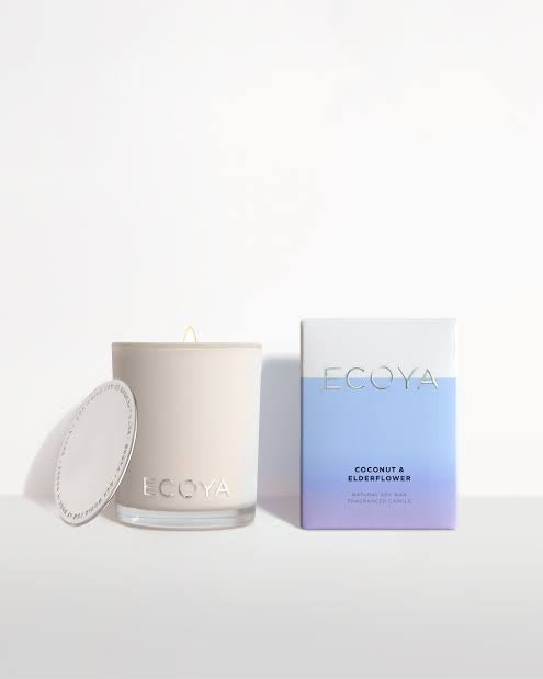 ECOYA Coconut & Elderflower Mini Madison Candle