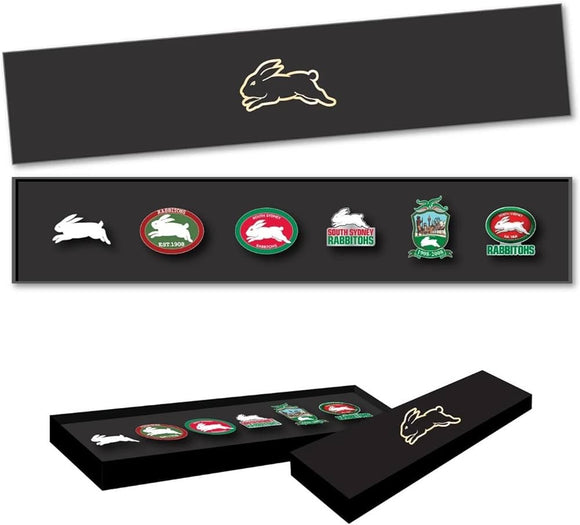 NRL Pin Set - South Sydney Rabbitohs