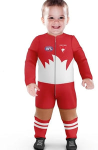 AFL Infant Footysuit - Sydney Swans