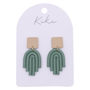 Sage Arch Earrings - Kiki