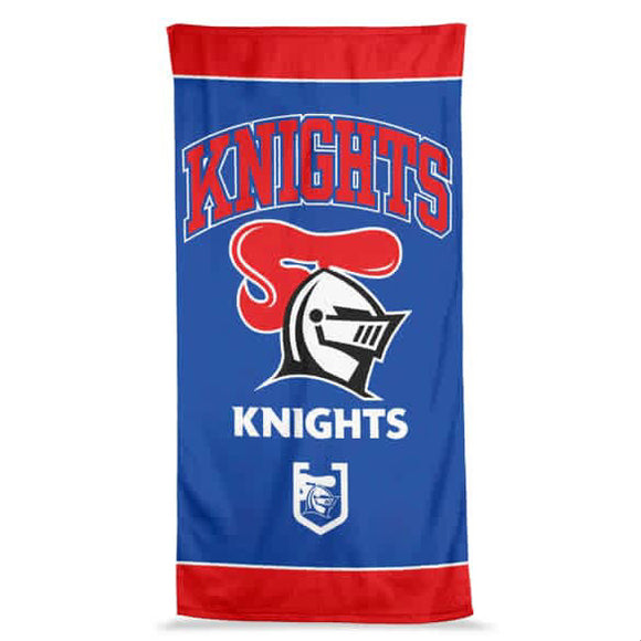 NRL Jumbo Beach Towel - Knights