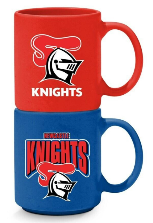 NRL Stackable Mugs - Newcastle Knights