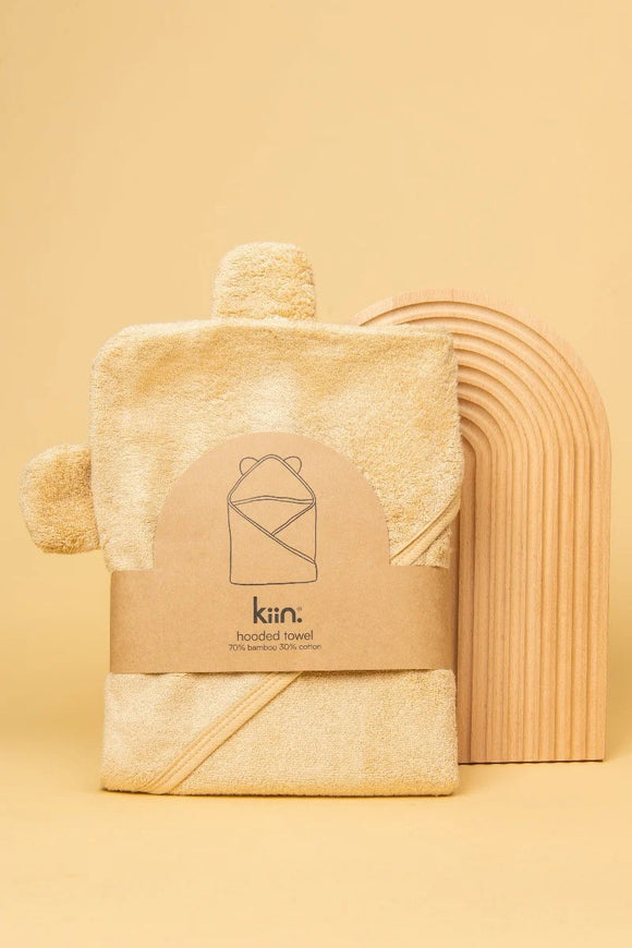 Kiin Hooded Towel - Oat