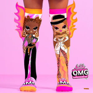 Madmia Socks - LOL Omg Bee The Queen