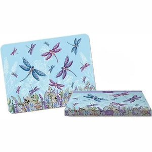 Lavender Dragonfly / Set Of 6 Placemats - Lisa Pollock