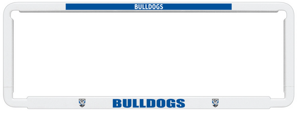 NRL Numberplate Frame - Bulldogs