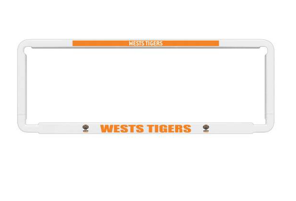 NRL Numberplate Frame - West Tigers