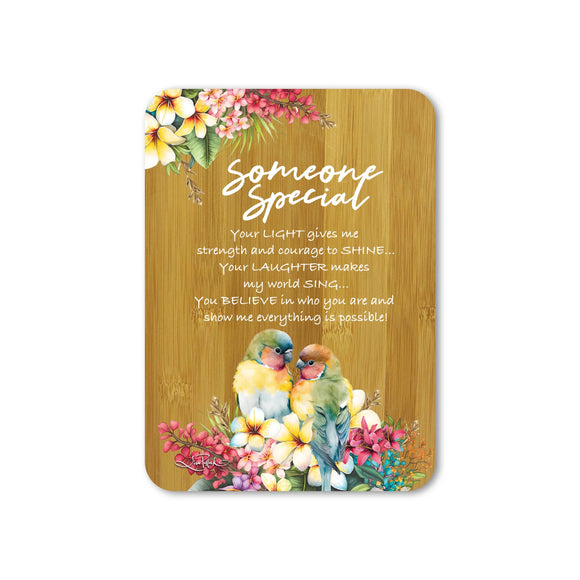 Someone Special Paradise Bloom - LP Affirmation Plaque