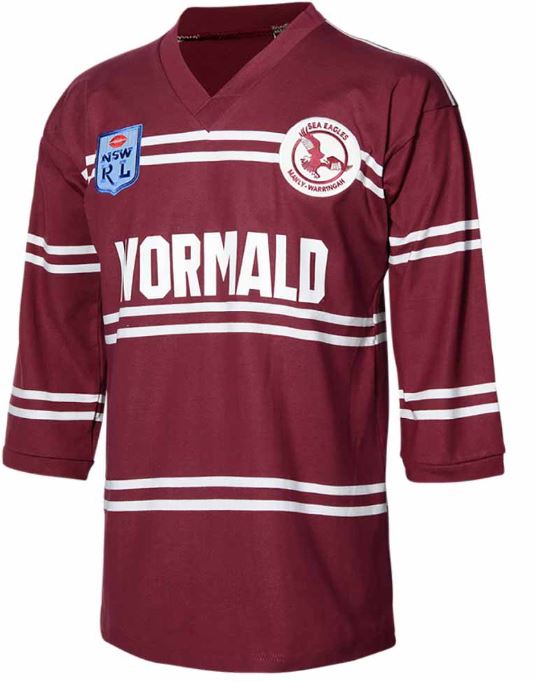 NRL Retro Jersey - Sea Eagles 1987 GF
