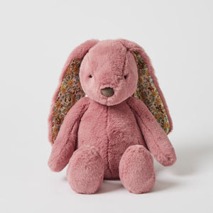 JG Bunny Plush - Floral Raspberry Medium