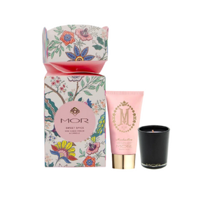 MOR MINI HAND CREAM & CANDLE GIFT SET