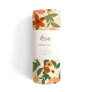 FOX & FALLOW MUSLIN WRAP- BOHEMIA CREAM