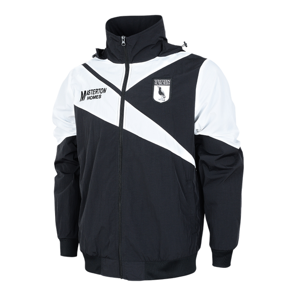 NRL Retro Track Jacket - Magpies