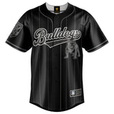 Kids NRL Blackout Baseball Slugger - Bulldogs