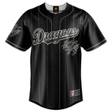 Kids NRL Blackout Baseball Slugger - Dragons