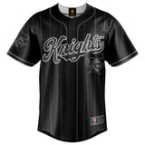 Adults NRL Blackout Baseball Slugger - Knights