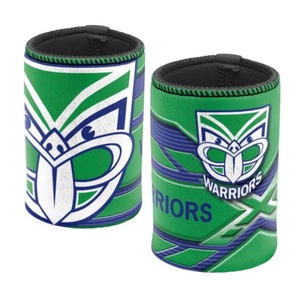 NRL CAN COOLER WARRIORS LOGO