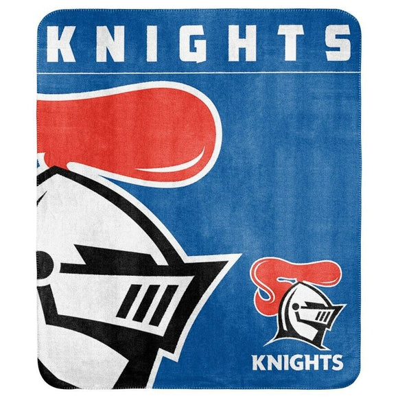 NRL POLAR FLEECE BLANKET KNIGHTS