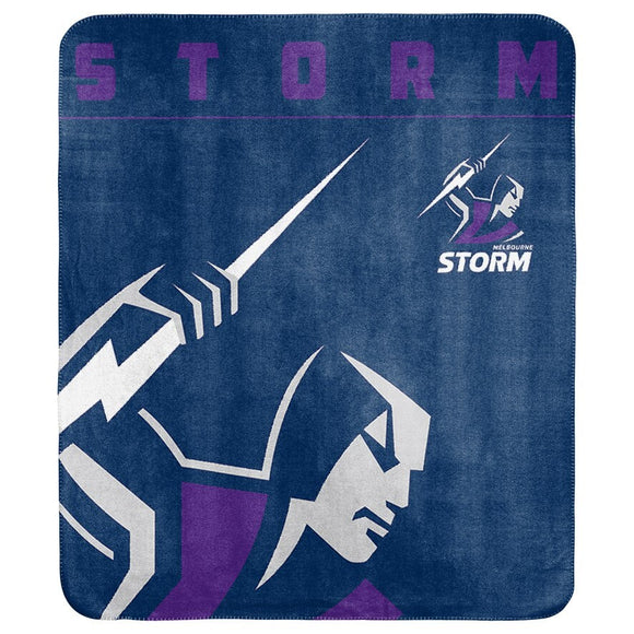 NRL POLAR FLEECE BLANKET STORM