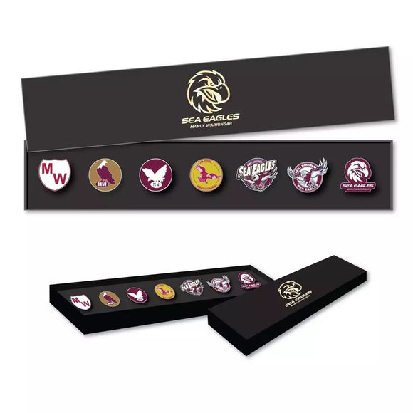 NRL Pin Set - Sea Eagles Logo
