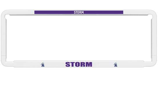 NRL Numberplate Frame - Storm