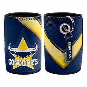 NRL Can Cooler Opener Cowboys