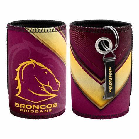 NRL Can Cooler Opener Broncos