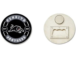 NRL Bottle Opener Magnet - Panthers