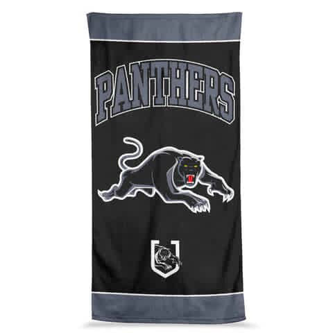 NRL Jumbo Beach Towel - Panthers