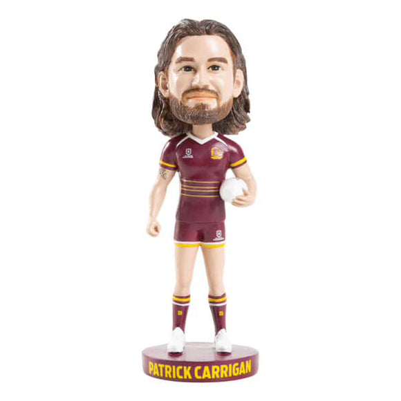NRL BobbleHead - Pat Carrigan / Broncos