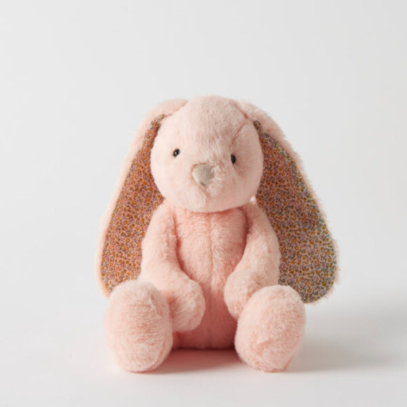 JG Bunny Plush - Floral Peach Medium