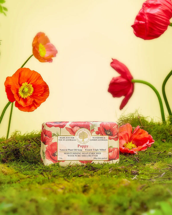 Wavertree & London Soap Bar - Poppy