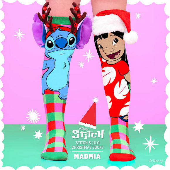 Madmia Socks 6-99 - Stitch Plaid Xmas