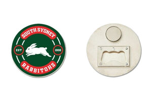 NRL Bottle Opener Magnet - Rabbitohs