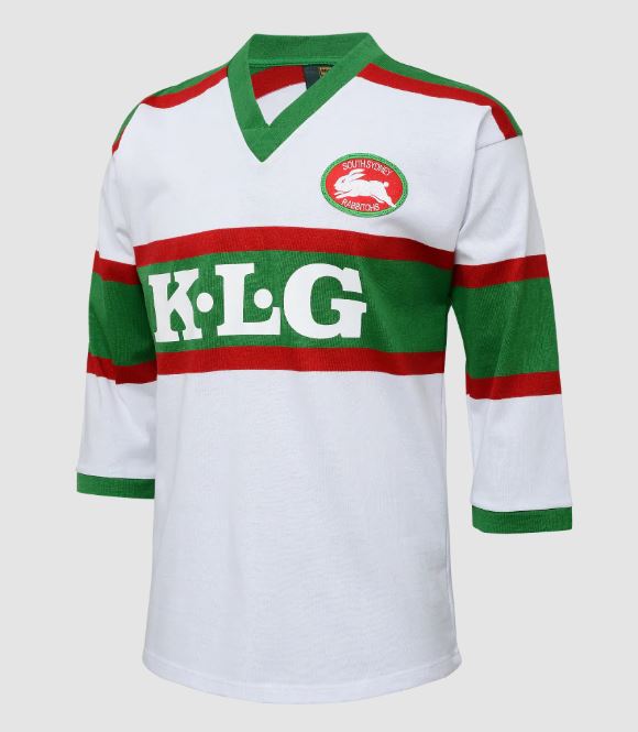 NRL Retro Jersey - Rabbitohs Panasonic