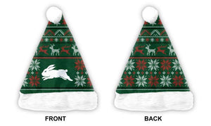 NRL Xmas Santa Hat - Rabbitohs