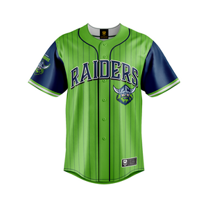 NRL Slugger Baseball Shirt Raiders