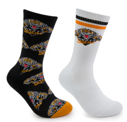 NRL Retro Sneaker Socks - West Tigers / AU 8-13
