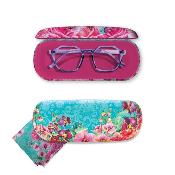 Rose Bouquet Glasses Case - Lisa Pollock